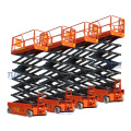 4m Self propelled scissor lift hydraulic battery man lift